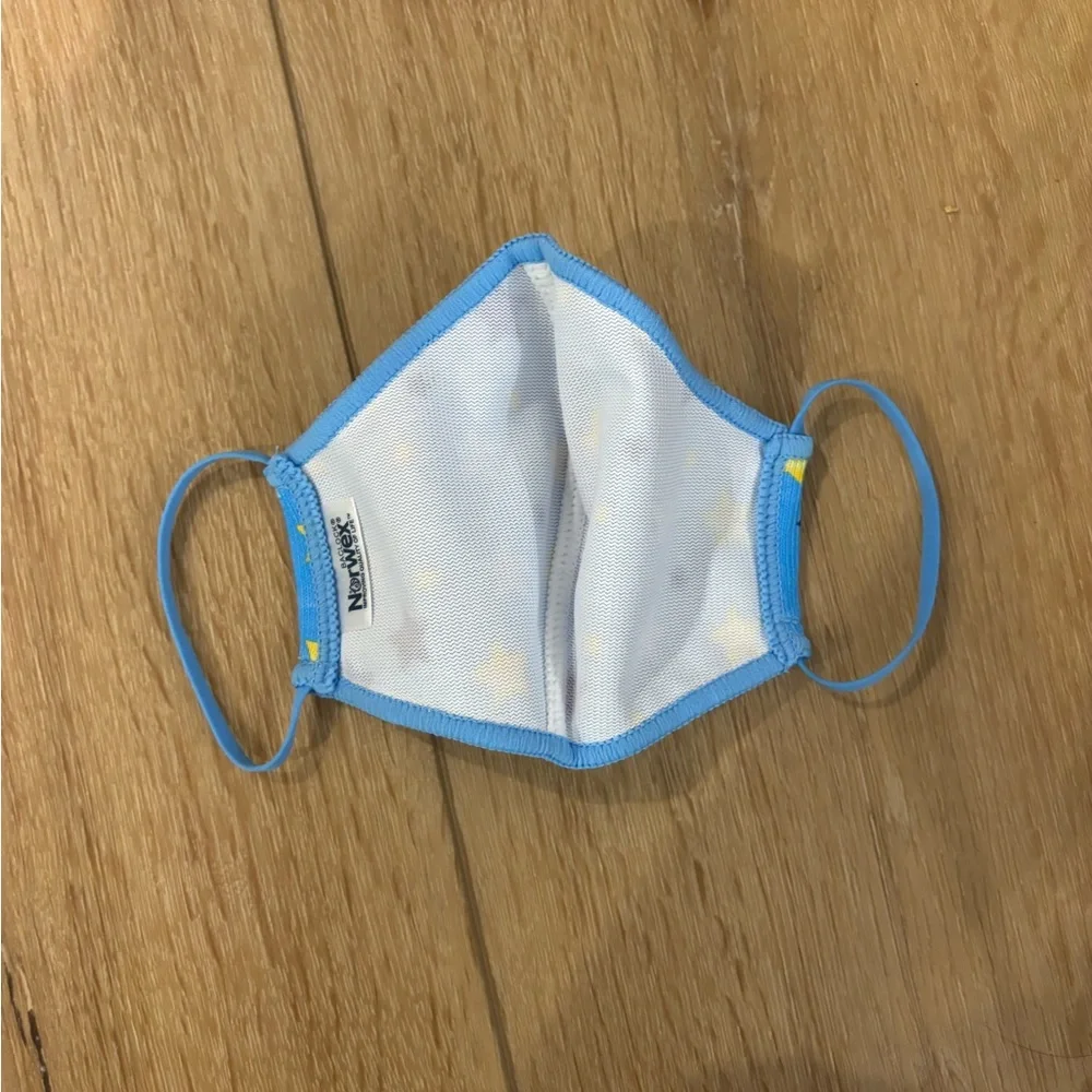 💥NEW Norwex Kids Set of 3 Star Face Masks with Baclock